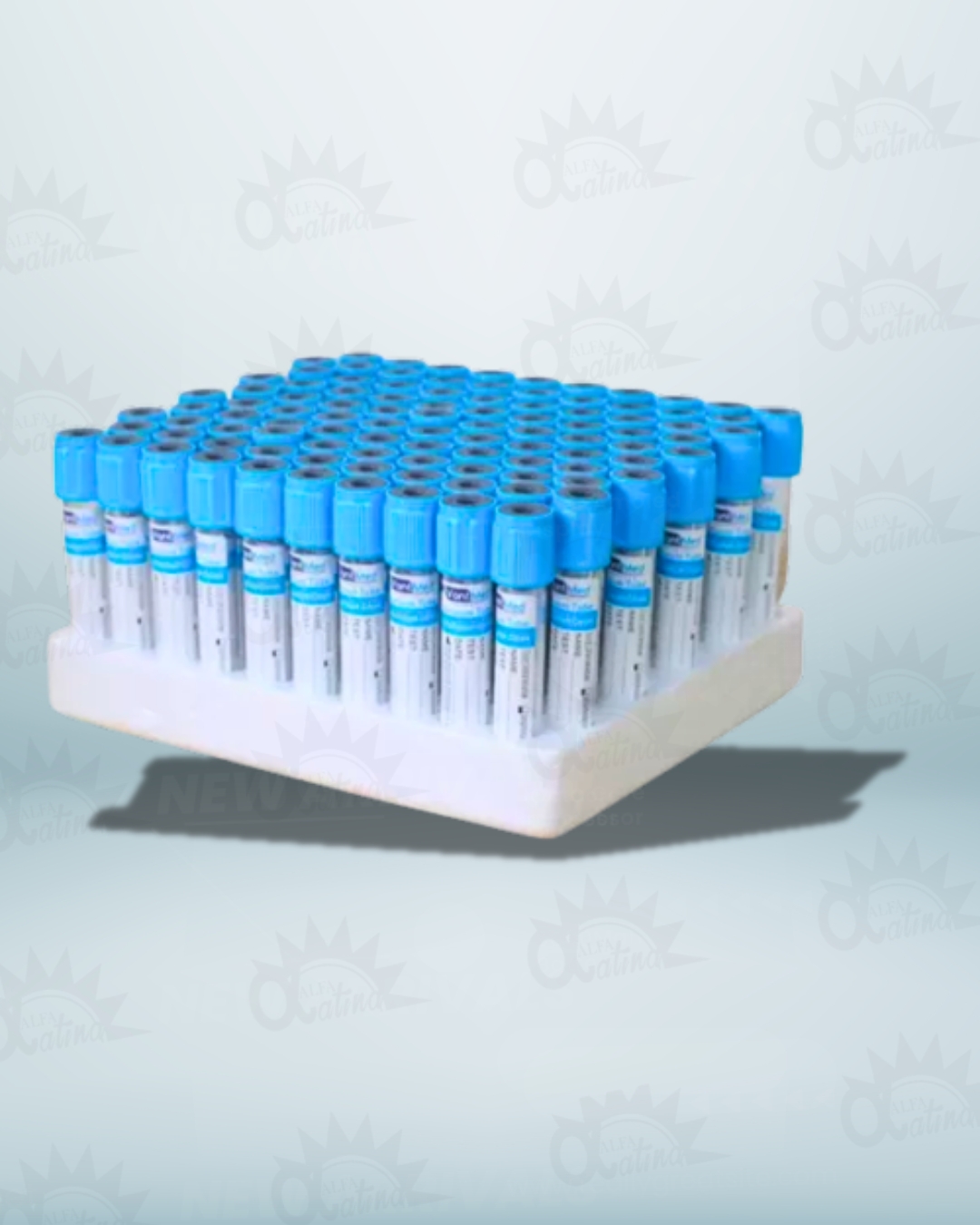 TUBO VACUTAINER AZUL 4.5 ML. GRADILLA X 100